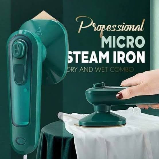 Professional Micro Steam Iron Handheld Household Portable Ironing Machine Garment Steamer Best For Travel