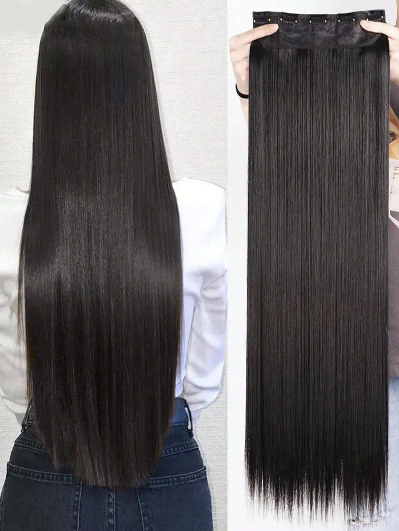 Elegant Hair Extension With Hair Clip | Best Hair Extention for Women's & Girls
